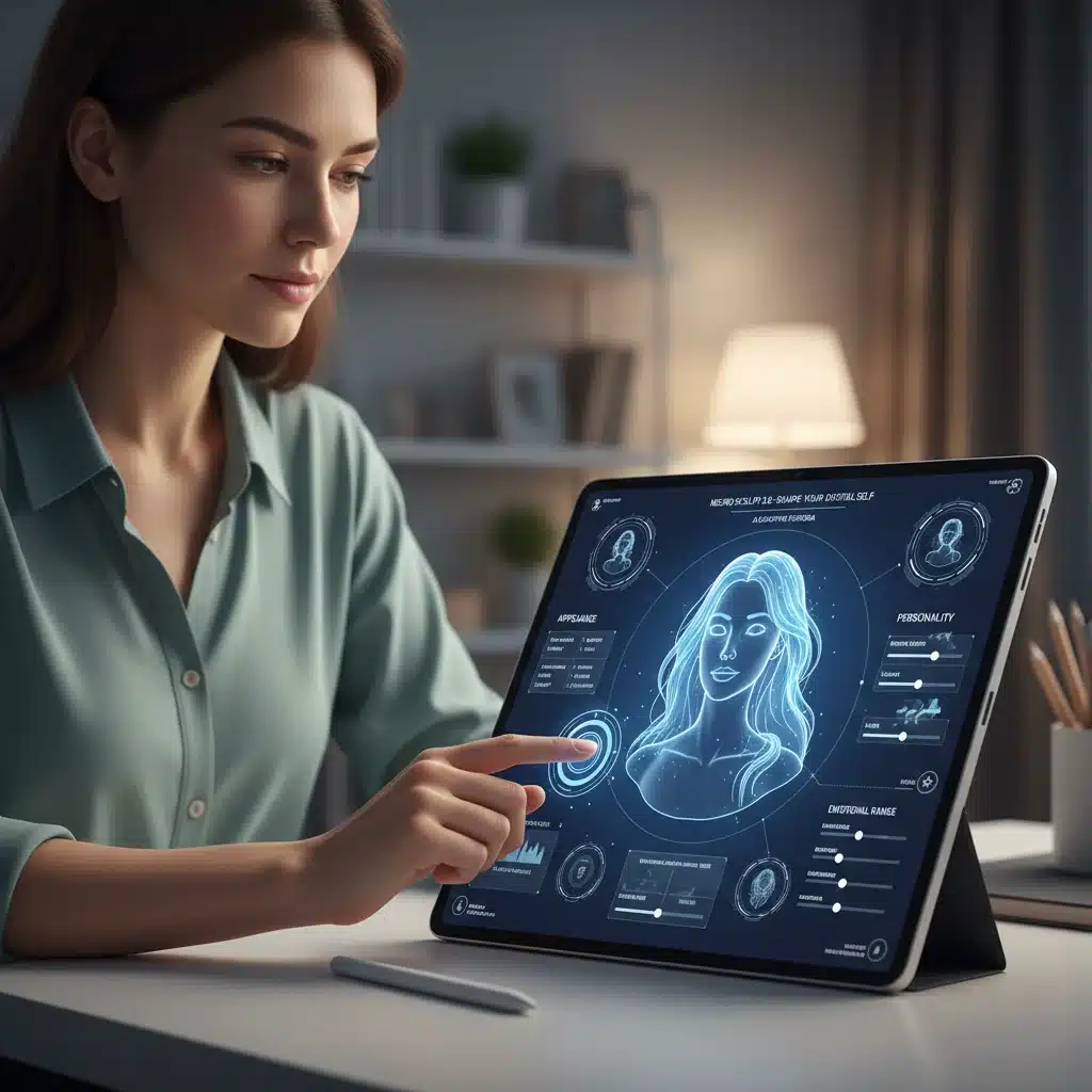 AI-powered avatar creation for digital self-presentation