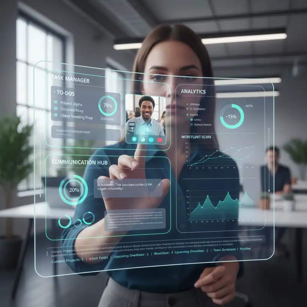 AI-powered customizable dashboard with real-time data and workflow optimization suggestions.