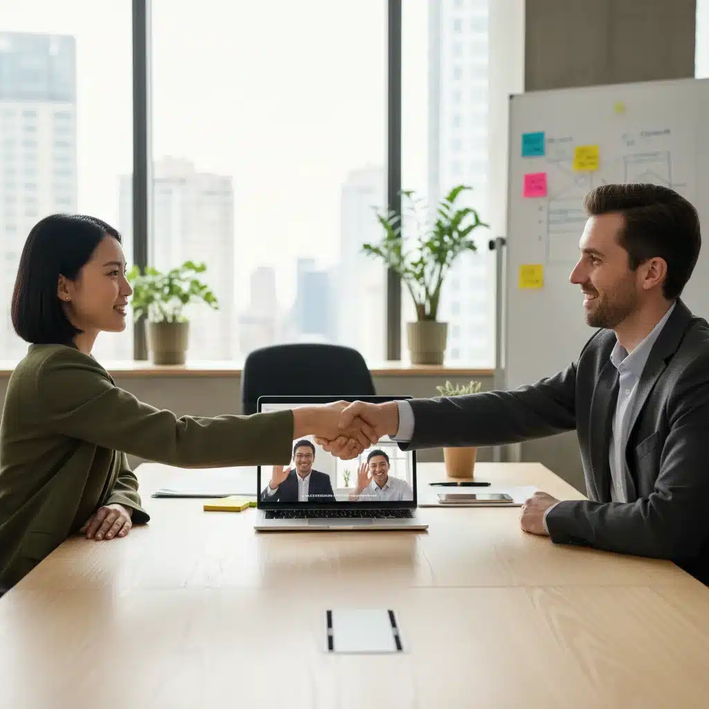 Individuals from different cultures shaking hands, symbolizing successful cross-cultural collaboration.