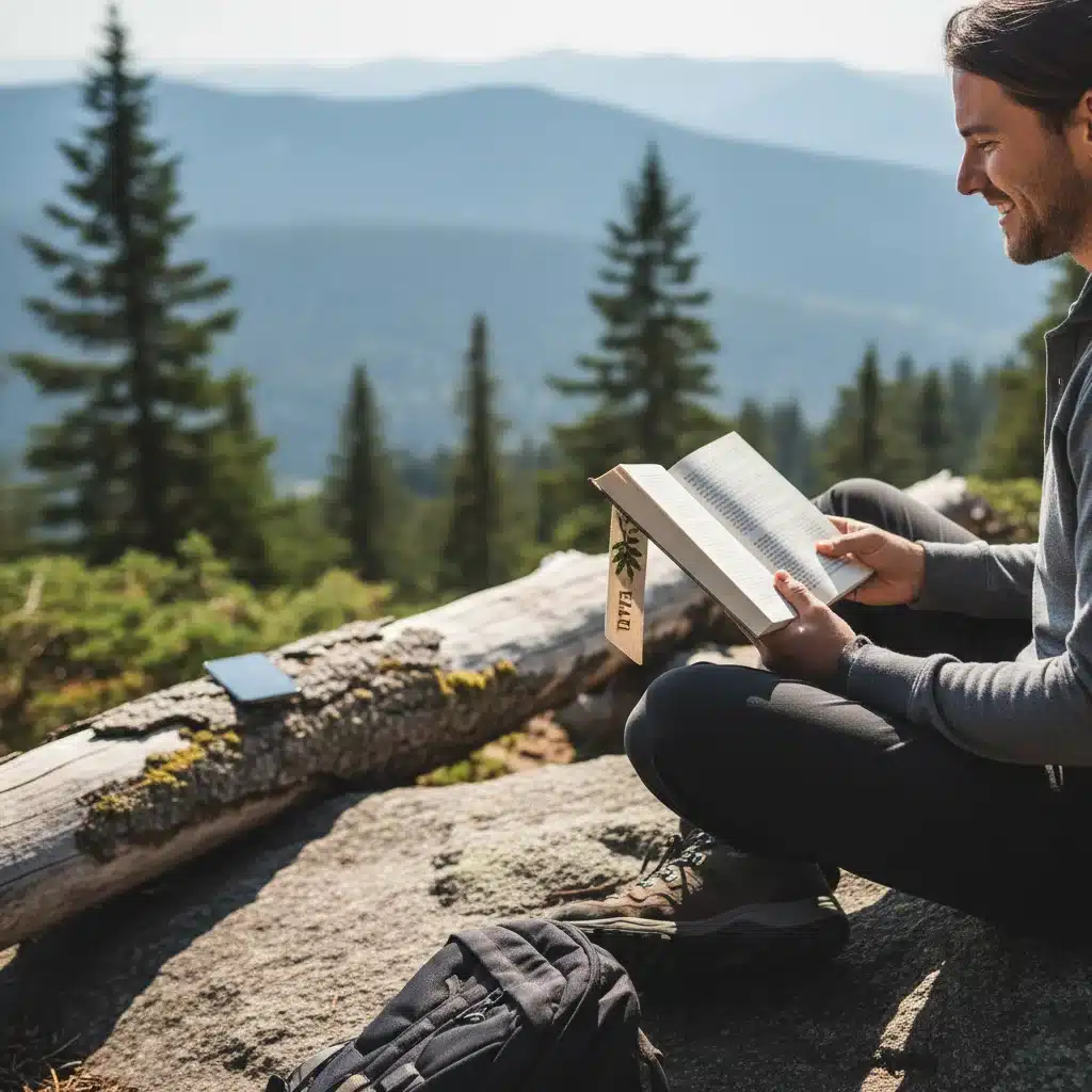 Person enjoying outdoor activity, emphasizing digital detox and balanced life.