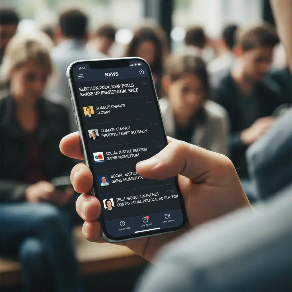 Digital media's impact on political discourse and voter behavior