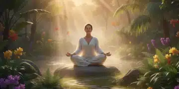 Daily Habits for Well-being: Top 10 Practices for a Healthier 2026 Person meditating at sunrise, promoting daily habits for well-being