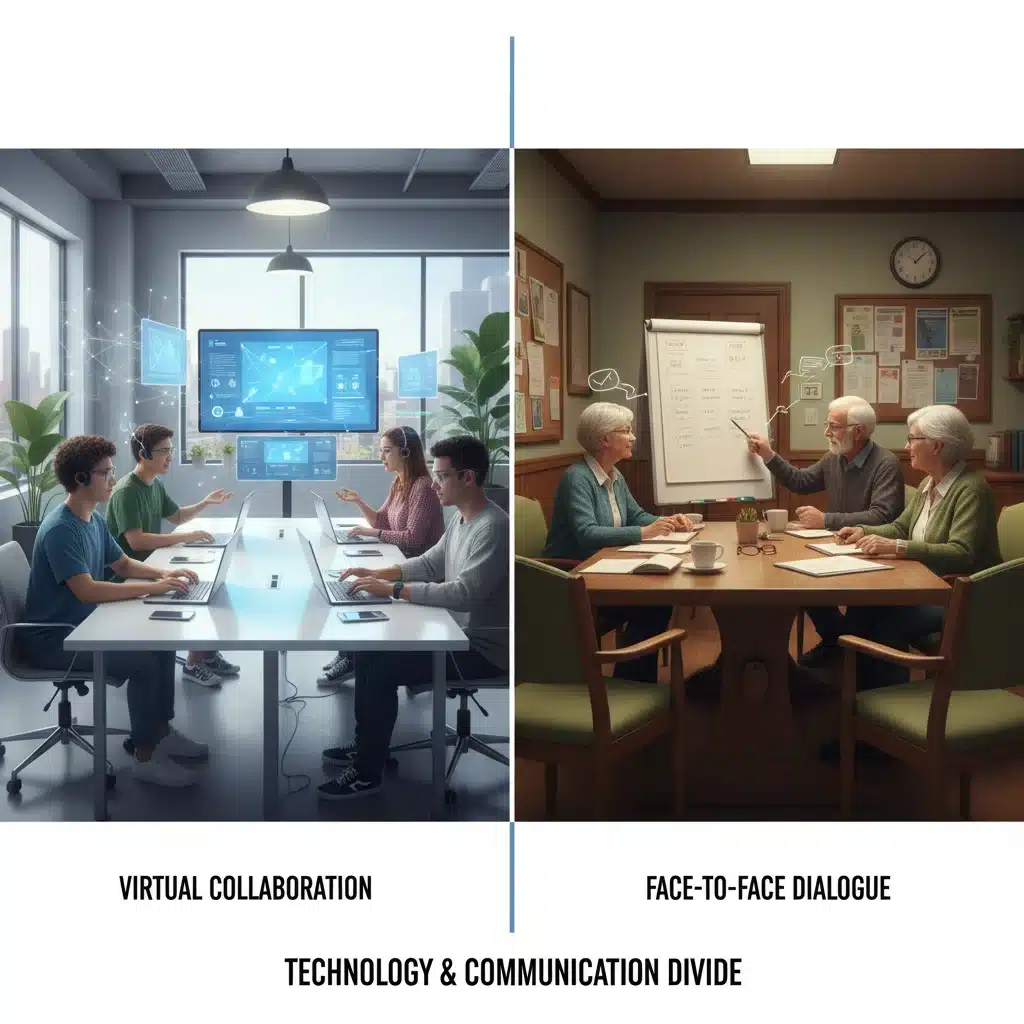 Generational differences in technology use and communication styles