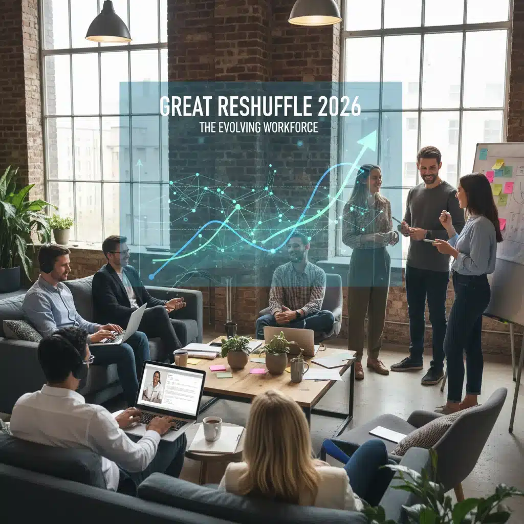 The Great Reshuffle 2026: Redefining U.S. Worker Paths & Work-Life Balance
